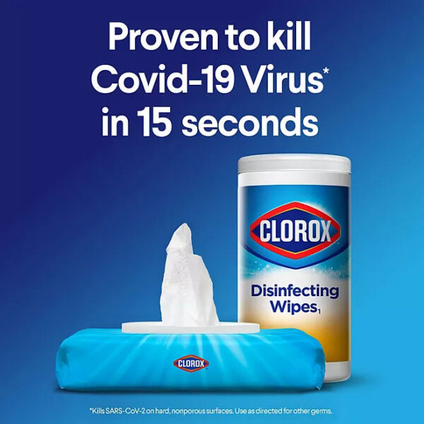 Clorox Disinfecting Bleach-Free Cleaning Wipes, Variety Pack (85 wipes/pk., 5 pk.) - Image 2